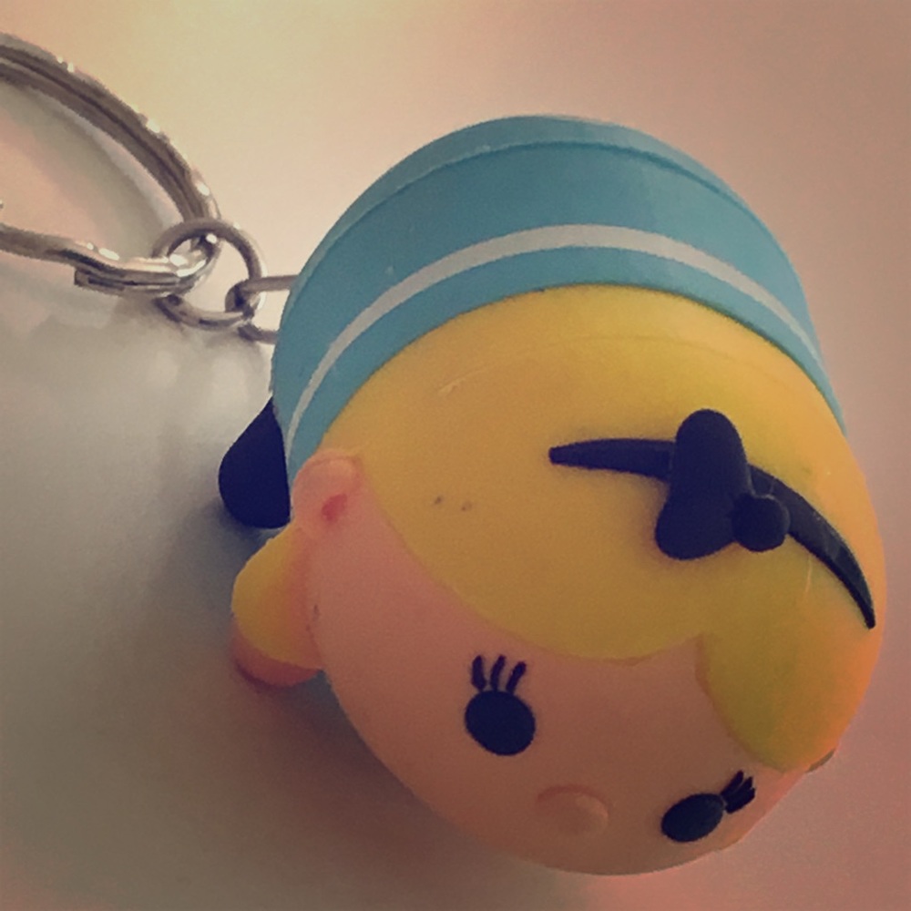 Alice and Wonderland Num Noms Keychain